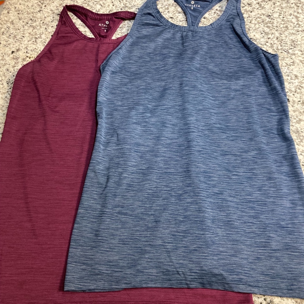 2 Athleta Chi Tanks - size Small